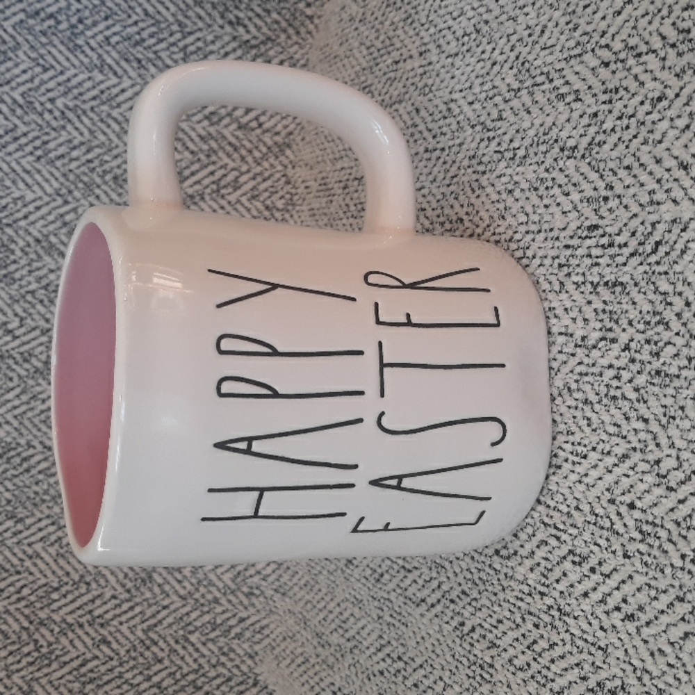 Rae Dunn "HAPPY EASTER" Coffee Mug.